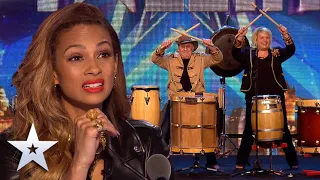 DRUMMING duo are a total BLAST I Audition I BGT Series 9