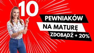 10 pewniaków do matury z matematyki 2024! Poznaj je i zdobądź +20%!