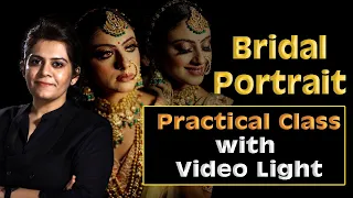 Bridal Photography PRACTICAL CLASS with Video Lights for Professional Wedding Photographers in Hindi