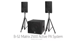B-52 Matrix Active PA System by Sweetwater Sound
