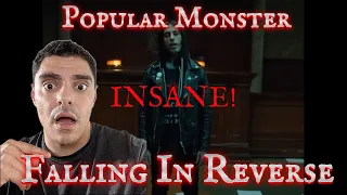 CRAZY VIDEO, DOPE LYRICS! - First Time Reacting to Falling In Reverse - "Popular Monster"