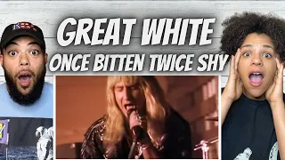 YALL STARTED SOMETHING!| FIRST TIME HEARING Great White - Once Bitten Twice Shy REACTION
