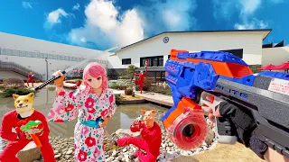 Nerf War | Water Park & SPA Battle Collection 2 (Nerf First Person Shooter)