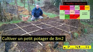 Cultiver un petit potager de 8m2- Planifier ses cultures