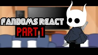Fandoms React To Each Other | Part 1 | Hollow Knight