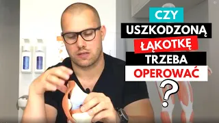 USZKODZENIE ŁĄKOTKI = ARTROSKOPIA ? - Czy warto operować ŁĄKOTKĘ?