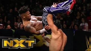 Lio Rush vs. Angel Garza – NXT Cruiserweight Title No. 1 Contender’s Match: WWE NXT, Feb. 12, 2020