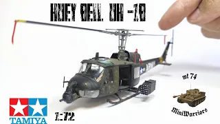 Huey Bell Uh 1B Tamiya escala 1 72 Modelismo