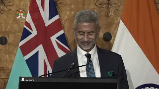 Fiji's Prime Minister and the Minister for External Affairs of India holds a Joint Press Conference