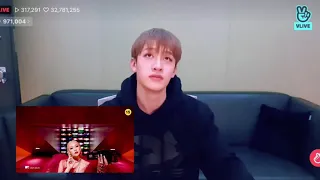 Bang chan reacts to lover like me-CL