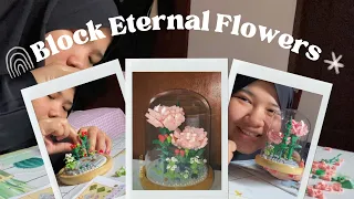 Build lego carnations flower | WISE HAWK Block Eternal Flowers