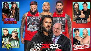 WWE 2K23 LIVE First Tag Team Tournament ft. Bloodline Rated-RKO Imperium - WWE 2K23 Live Stream