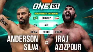 SCARY IRANIAN POWER 👊🇮🇷 Iraj Azizpour vs. Anderson Silva Full Fight