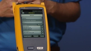 CertiFiber Pro OLTS Getting Started Video - Setup Part 1 By Fluke Networks