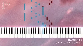 Saudade - Vivian Roost [Piano Tutorial Visualiser]