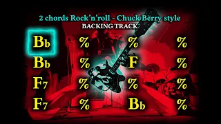 2 chords Rock'n'roll (Bb) - Chuck Berry style backing track