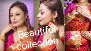 J.K. Chandra Jewellers Bridal Gold jewellery Collection । Owsam Gold Jewellery for Women Style