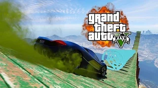 STUNT RACE SHENANIGANS + GUN FIGHTS!! - GTA 5