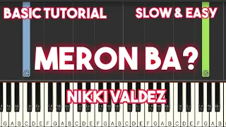 Meron ba - Nikki Valdez | Easy Piano