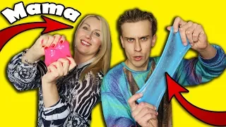 OCENIAMY SLIME Z MAMĄ 🎈 TEST CHALLENGE