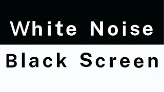 White Noise Black Screen - No Ads - 24 Hours - White Noise For Superb Slumber, Studying & Relaxation