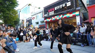 SATURDAY. BLACK MIST. FANTASTIC INTERACTIVE BUSKING. HONGDAE.