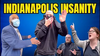 INDIANAPOLIS INSANITY WHERE THE FIRST AMENDMENT DOESN’T EXIST - First Amendment Audit