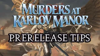 Murders At Karlov Manor Prerelease: Tips, Tricks, and Traps! | Limited Level-ups | MTG Sealed