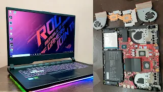 Replacing Thermal Paste with Thermal Compound in Asus Rog Strix G - How to Change Thermal Paste ? 🔥