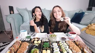 Sushi mukbang met Anna Nooshin - voor de tweede keer! 2019 | Beautygloss