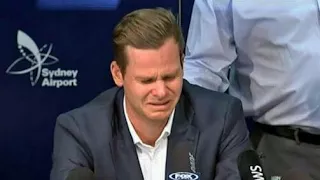 Disgraced Steve Smith breaks down in tears in emotional apology