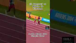 El Guerrouj vs Bekele vs Kipchoge, 5.000m last lap, Athens 2004 Olympic Games #athletics