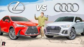 2024 Lexus NX vs Audi Q5 Comparison / Within the Lines