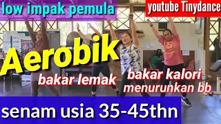 AEROBIK USIA 35-45 thn membakar lemak kalori dan menurunkan berat badan | Tinydance