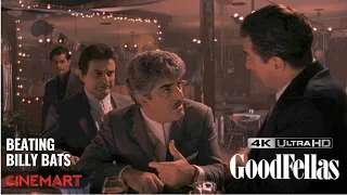 GOODFELLAS (1990) | Beating up Billy Batts | Bar Beat Up Scene 4K UHD