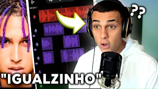 ESSE CARA COPIOU O FLOW DO MATUÊ, DO ALEE E.... Reagindo a músicas feitas no celular