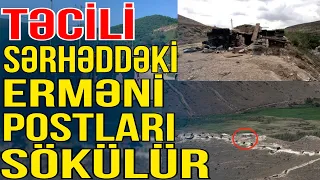 Ermənistan ordusu Azərbaycanla sərhəddə yerləşən mövqelərini sökür - Gündəm Masada - Media Turk TV