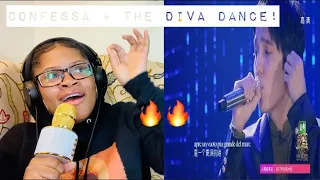 Dimash Kudaibergen- Confessa+Diva Dance- Reaction Video!