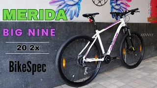 A Comfortable MTB | Merida BigNine 20 2x | Bikespec