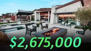 Inside A $2.6m+ Custom Las Vegas Toll Bros. Summerlin Home