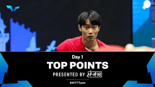 Top Points of Day One | WTT Contender Tunis 2023