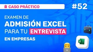 PRUEBA de ADMISIÓN EXCEL en mi ENTREVISTA de Trabajo📚 (😰Como Pasarla)