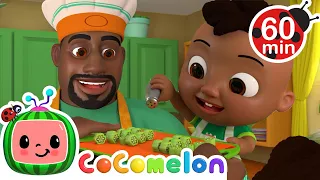 Yes Yes Vegetables 🥕 | Cody Time 🦖 | 🔤 Subtitled Sing Along Songs 🔤 | Cartoons for Kids