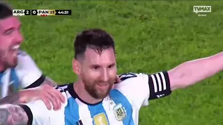 Gol .... Golazo de Lionel Messi, Argentina 2 - 0 Panamá, Amistoso