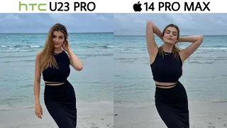 HTC U23 Pro vs iPhone 14 Pro Max Camera Test