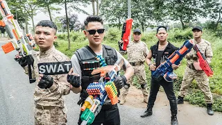 LTT Game Nerf War : Warriors SEAL X Nerf Guns Fight Crime Group Mr Zero Scazy Defense Abandoned Area