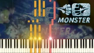 Darkviktory - Monster [Piano Tutorial] (Synthesia)