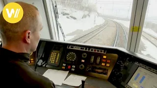 An Bord der stärksten Lokomotive der Welt - 14.700 PS durch Skandinavien