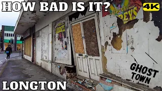 Stoke on Trent LONGTON - How Bad is It? Ghost Town ENGLAND UNITED KINDOM 4k