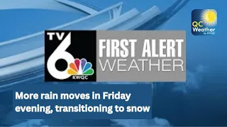 First Alert Forecast: Rain and snow likely Friday night into Saturday